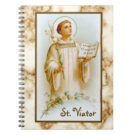 St. Viator of Lyon the Catechist (BF 02) Anteckningsbok
