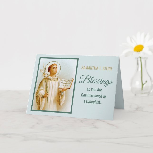 St. Viator of Lyon the Catechist (BF 02) Kort (Liten växt)