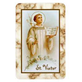 St. Viator of Lyon the Catechist (BF 02) Magnet