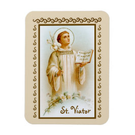 St. Viator of Lyon the Catechist (BF 02) Magnet