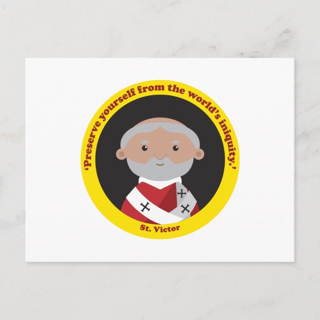 St. Victor Vykort (Framsida)