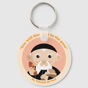 St. Vincent de Paul Nyckelring