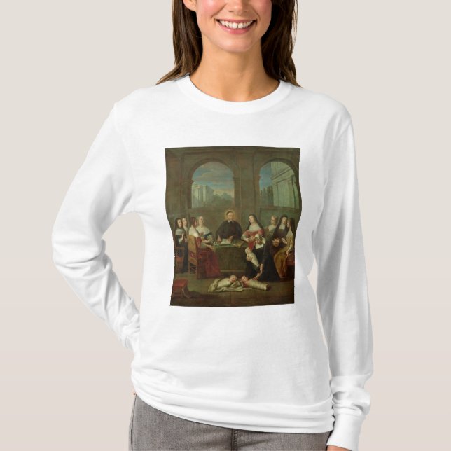 St. Vincent de Paul och systrarna av välgörenhet Tee (Framsida)