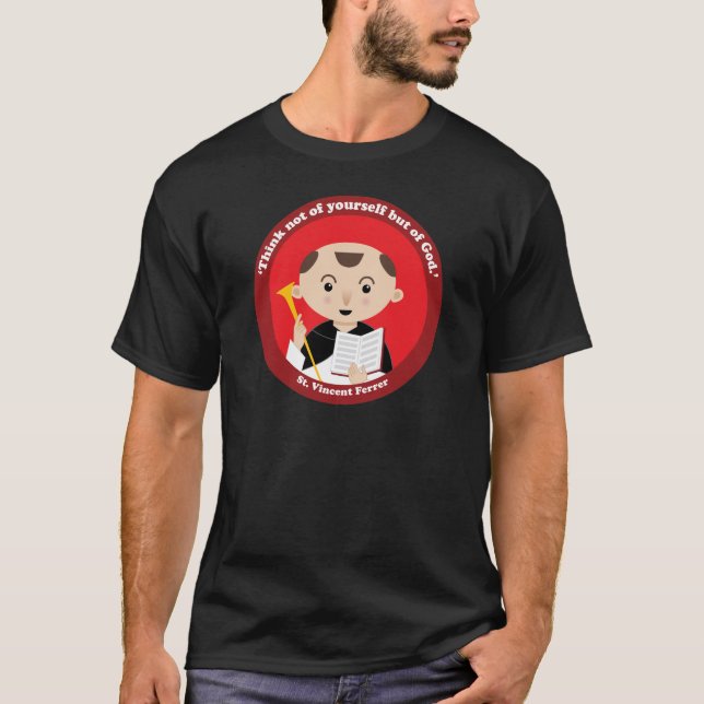 St. Vincent Ferrer T Shirt (Framsida)