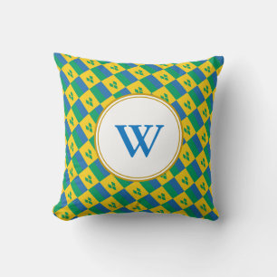 ST VINCENT GRENADINES Monogram välsignad nation Kudde