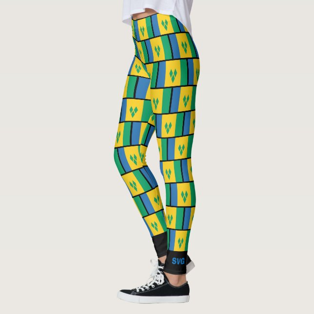 ST VINCENT Monogram Leggings (Vänster)