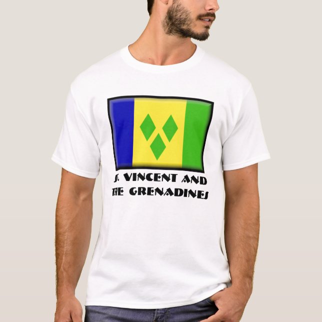 St. Vincent och granatäppelsafterna Tee Shirt (Framsida)