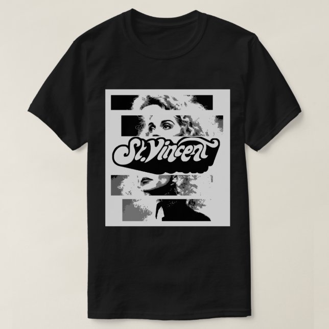 St.Vincent Poster T Shirt (Design framsida)