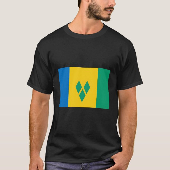 St Vincent T Shirt (Framsida)