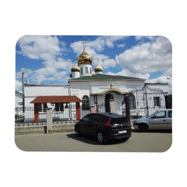 St Vladimir Church Magnet (Horisontell)