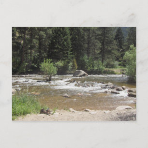 St Vrain River, Colorado Vykort