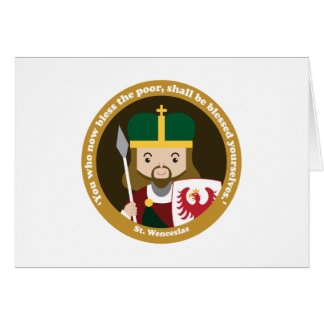 St. Wenceslas Hälsningskort