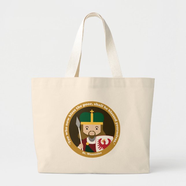 St. Wenceslas Jumbo Tygkasse (Framsidan)