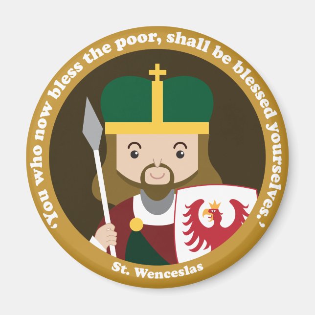 St. Wenceslas Magnet (Framsidan)