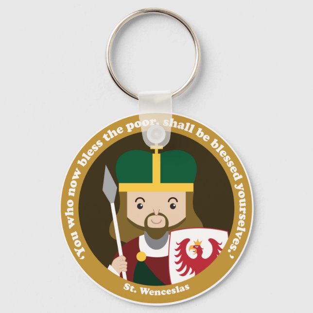 St. Wenceslas Nyckelring (Framsida)