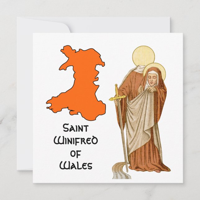 St. Winifred av Wales (P 002) (Framsida)