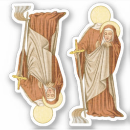 St. Winifred of Wales (P 002) Klistermärken