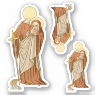 St. Winifred of Wales (P 002) Klistermärken