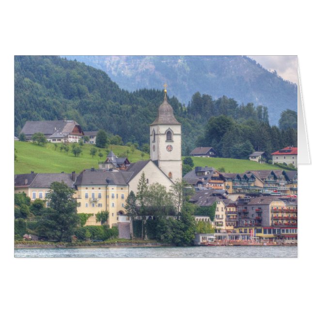 St. Wolfgang Am Wolfgangsee OBS Kort (Framsidan Horizontal)
