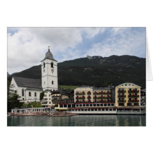 St.Wolfgang am Wolfgangsee, Salzburg Österreich OBS Kort