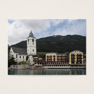 St.Wolfgang am Wolfgangsee, Salzburg Österreich Visitkort