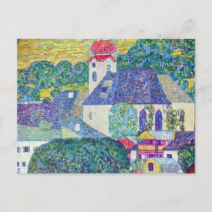St. Wolfgang Church av Gustav Klimt, Victorian Art Vykort