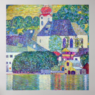St Wolfgang Church av Klimt Poster