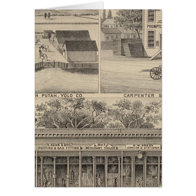 St. Woodland Hälsningskort (Framsidan)