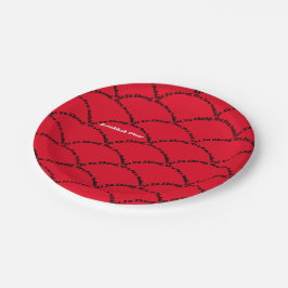 St Xu Zheng Pappra Tallrikar