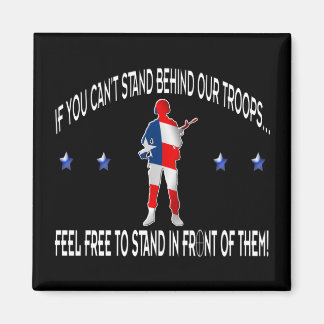 Stå bakom eller framtill magnet