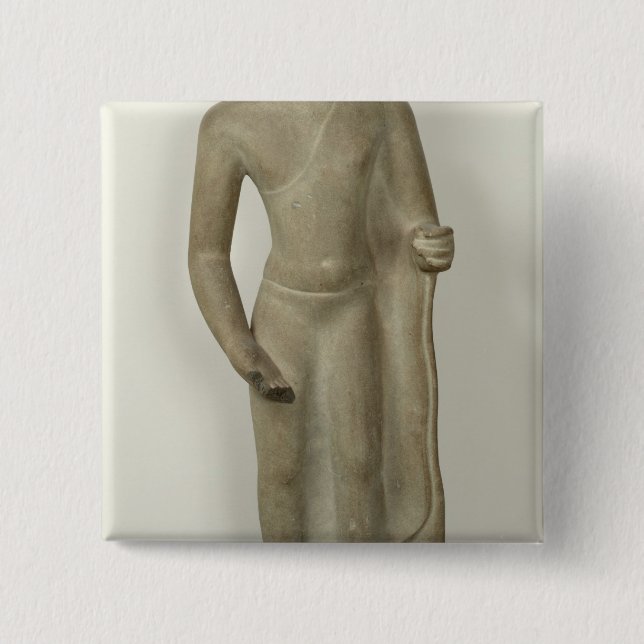 Stå Buddha Knapp (Framsida)