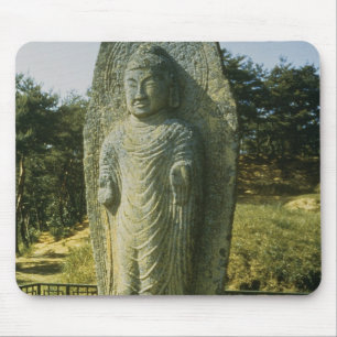 Stå Buddha på Ch'olch'on-ni, Naju, 10th centu Musmatta