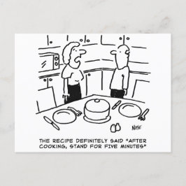 Stå efter kokning av vykort