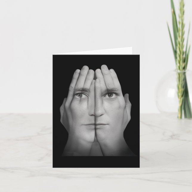 Stå emot Nick Fuentes' Hate Sticker Kort (Framsida)