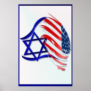Stå emot stora Poster från Israel