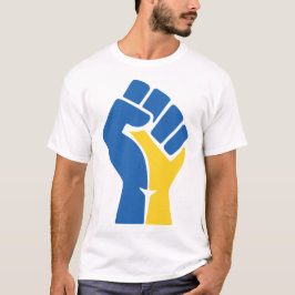 Stå emot Ukrainas protester Krig T Shirt