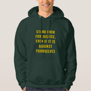 Stå fast för Justice Hoodie   Pro-Palestina