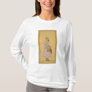 Stå figur av en Mughal prince, från det litet Tee Shirt
