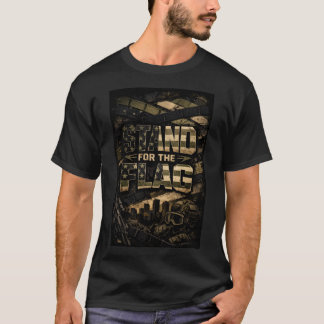 Stå för flaggan t shirt