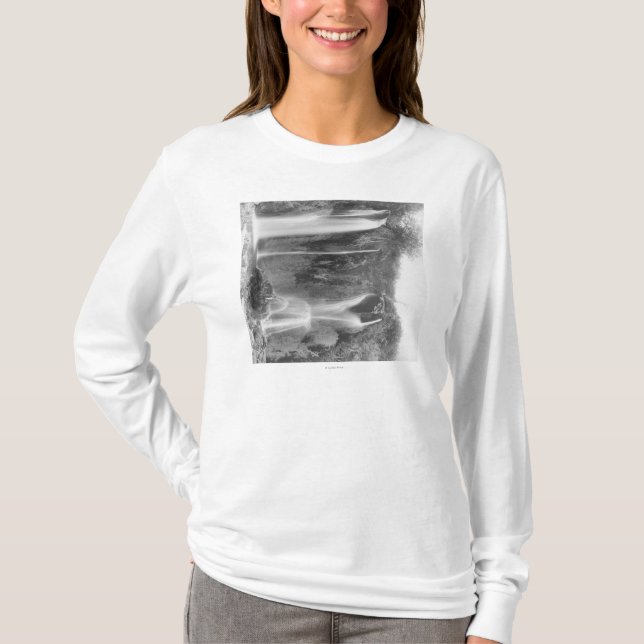 Stå för man som är nedanfört Spearfishnedgångarna Tee Shirt (Framsida)