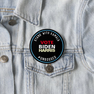 Stå hos Kamala Unbossed BIDEN HARRIS 2020 Large Knapp