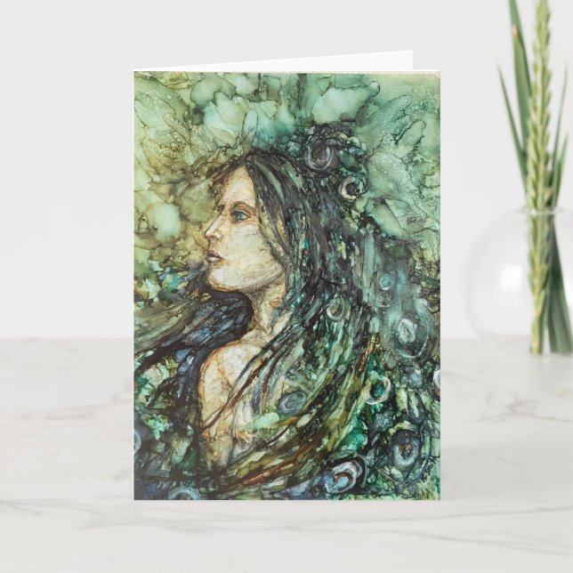 Stå i strömmen tack kort (Framsida)