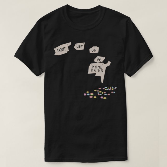 Stå inte på mina kuster t shirt (Design framsida)