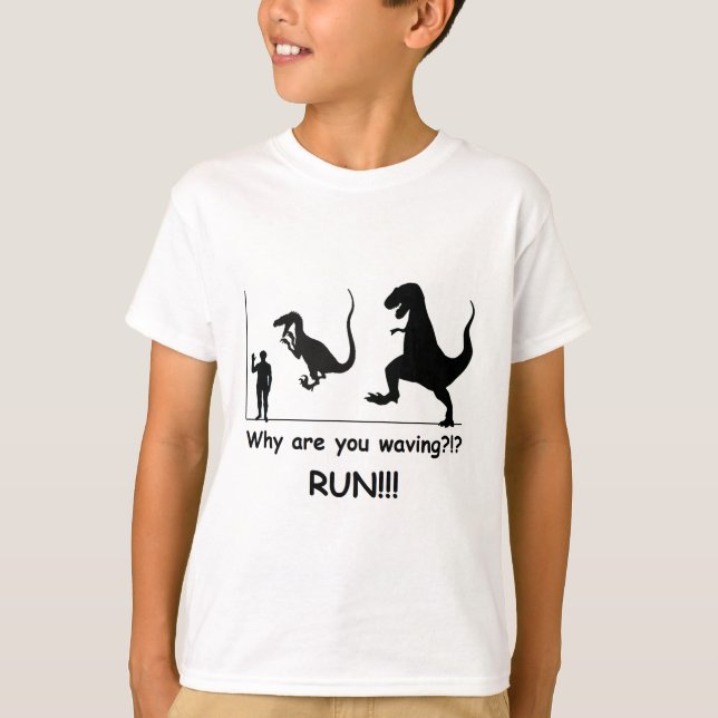 Stå inte precis där, kör!!! t shirt (Framsida)