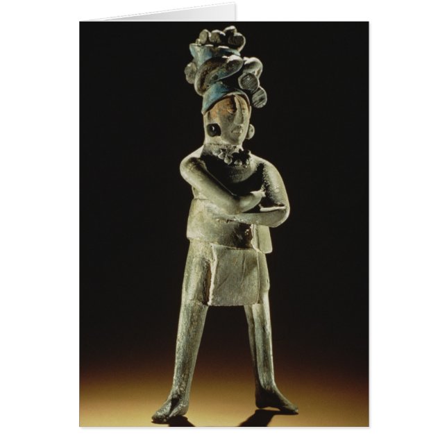 Stå kunglig figur hälsningskort (Framsidan)