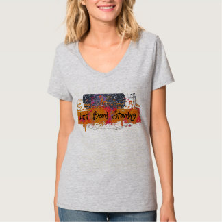 Stå kvinna för sist musikband utslagsplats t shirt