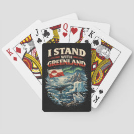 Stå med Grönland Casinokort