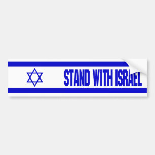 Stå med Israel Bildekal