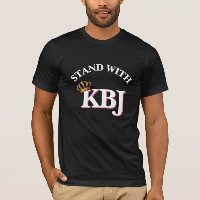 Stå Med KBJ Ketanji Brown Jackson T-Shirt (Framsida)