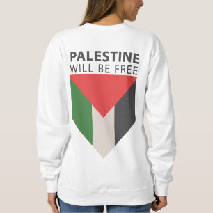 Stå med Palestina, Flagga och Olive Träd T Shirt
